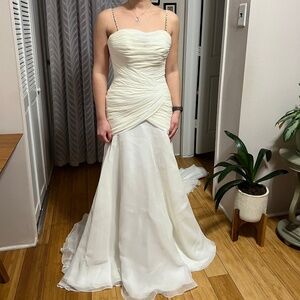 Wedding dress- Mark Zunino, size 6 &8